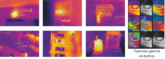 ИК-изображения с тепловизора